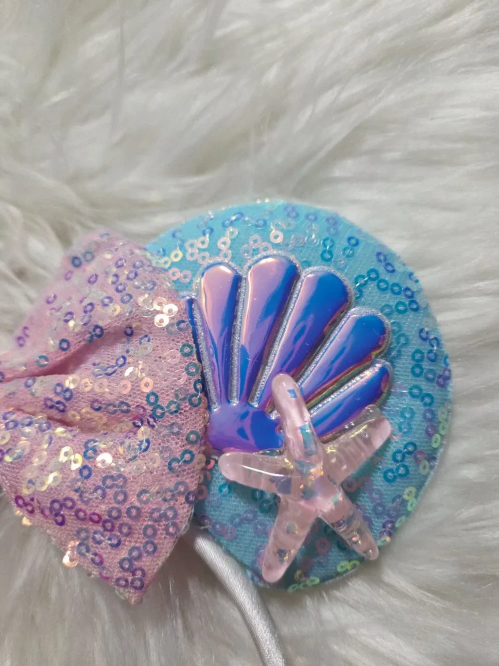 Minnie Mouse Seashell/Starfish Ears